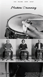 Mobile Screenshot of mattern-drumming.de